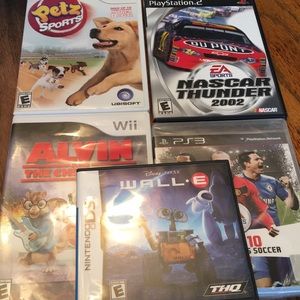 PlayStation 2 PlayStation 3 Wii Nintendo DS games
